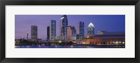 Framed Tampa FL USA Print