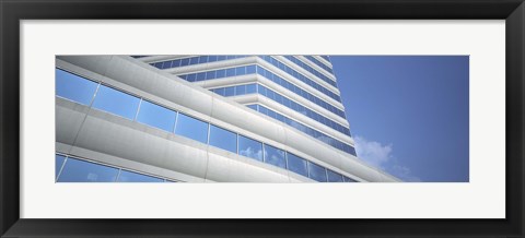 Framed Low angle view of an office building, Dallas, Texas, USA Print