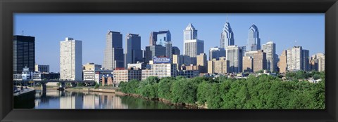 Framed Daytime View of Philadelphia Print