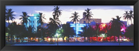 Framed South Beach Miami Beach Florida USA Print