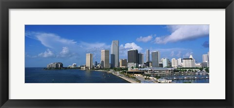 Framed Miami FL Print