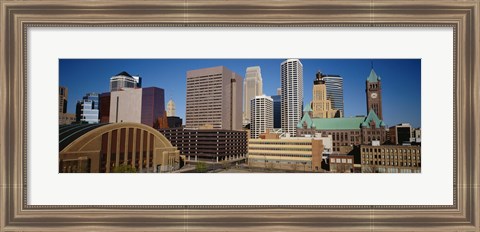 Framed Downtown Minneapolis MN Print