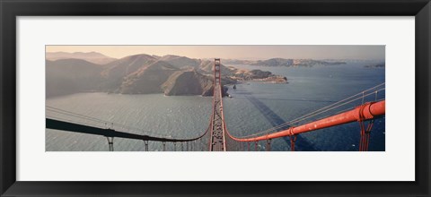 Framed Golden Gate Bridge California Print