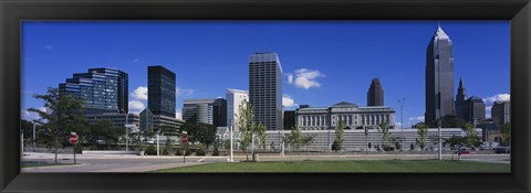 Framed Buildings in Cleveland, Ohio Print