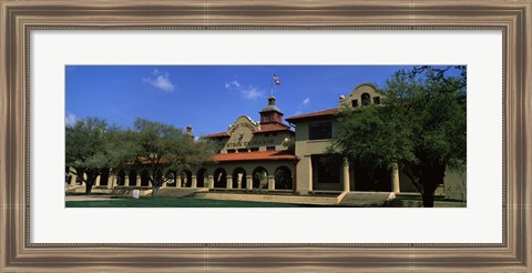 Framed Facade of a building, Livestock Exchange Building, Fort Worth, Texas, USA Print