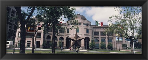 Framed Facade of a building, Texas State History Museum, Austin, Texas, USA Print