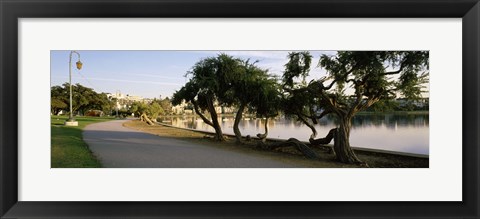 Framed USA, California, Oakland, Path Print