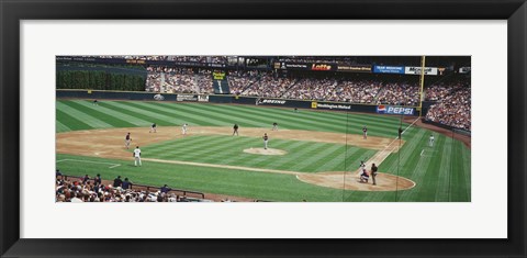 Framed SAFECO basefall Field Seattle WA Print