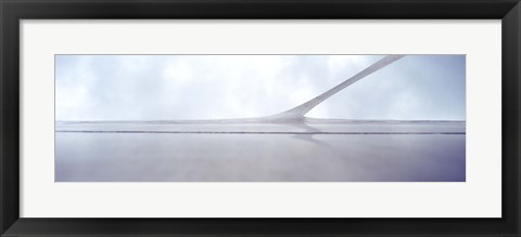 Framed Low angle view of an arch, Gateway Arch, St. Louis, Missouri Print