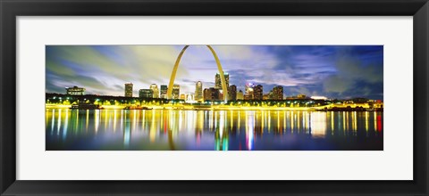 Framed Evening, St Louis, Missouri, USA Print