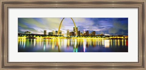 Framed Evening, St Louis, Missouri, USA Print