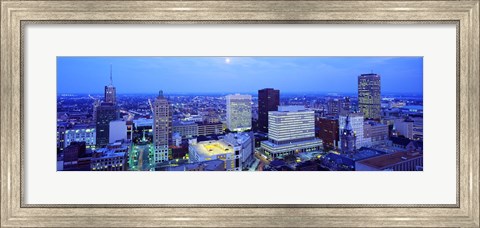 Framed Evening, Buffalo, New York State, USA Print