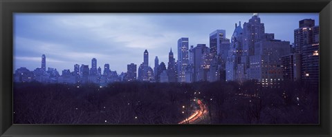 Framed Central Park New York NY Print