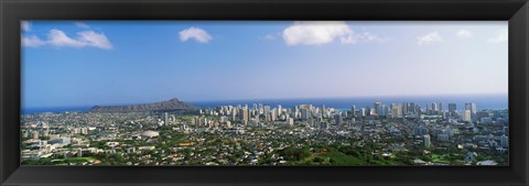 Framed Honolulu, Hawaii Print