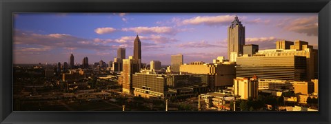 Framed Afternoon In Atlanta, Atlanta, Georgia, USA Print