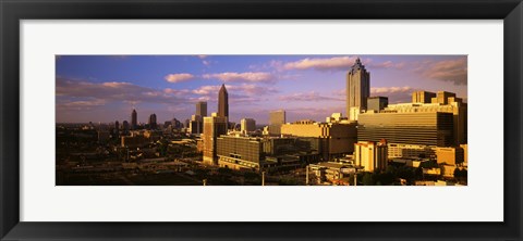 Framed Afternoon In Atlanta, Atlanta, Georgia, USA Print