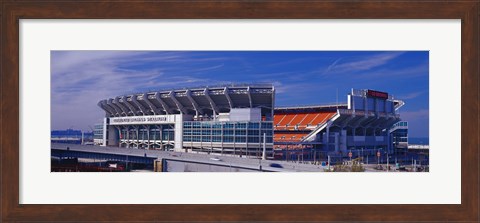 Framed Cleveland Browns Stadium Cleveland OH Print