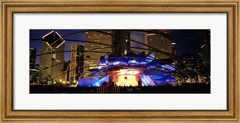 Framed Pritzker Pavilion, Millennium Park, Chicago, Illinois, USA Print