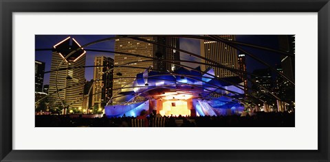 Framed Pritzker Pavilion, Millennium Park, Chicago, Illinois, USA Print