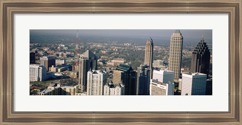 Framed Skyscrapers in Atlanta, Georgia, USA Print