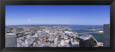 Framed Miami, Florida Print