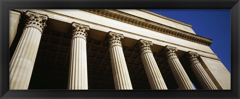 Framed Low angle view of a building, 30th Street Station, Philadelphia, Pennsylvania Print