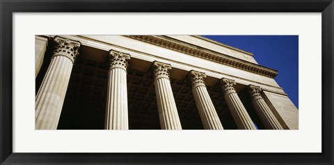 Framed Low angle view of a building, 30th Street Station, Philadelphia, Pennsylvania Print