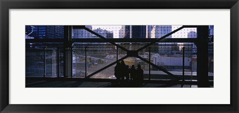 Framed Ground Zero Memorial, New York Print