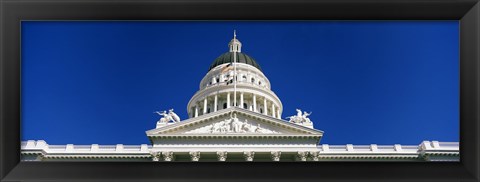 Framed Dome of California State Capitol Building, Sacramento, California Print