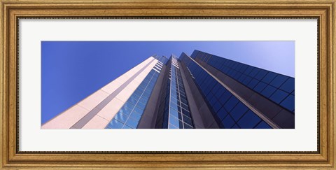 Framed Low angle view of a skyscraper, Sacramento, California Print