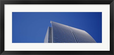 Framed High section view of a building, Symphony Tower, 1180 Peachtree Street, Atlanta, Fulton County, Georgia, USA Print
