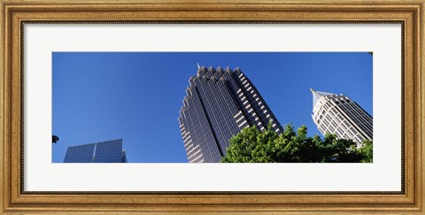 Framed Atlanta Skyscrapers, Georgia Print