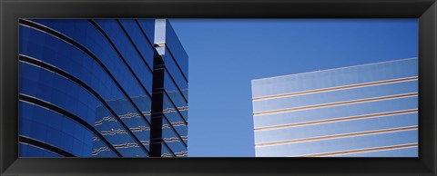 Framed Skyscrapers in a city, Midtown plaza, Atlanta, Fulton County, Georgia, USA Print