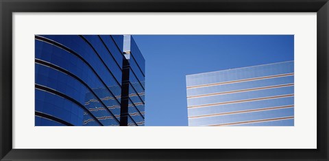 Framed Skyscrapers in a city, Midtown plaza, Atlanta, Fulton County, Georgia, USA Print