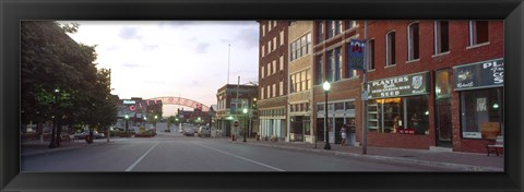 Framed Street View of Kansas City, Missouri Print