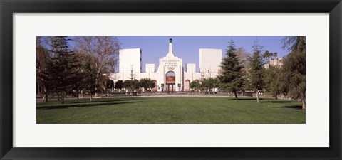 Framed Los Angeles Memorial Coliseum, California, USA Print