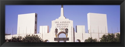 Framed Los Angeles Memorial Coliseum, Los Angeles, California Print