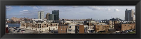 Framed Inner Harbor, Baltimore, Maryland, 2009 Print