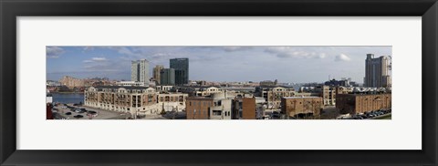 Framed Inner Harbor, Baltimore, Maryland, 2009 Print