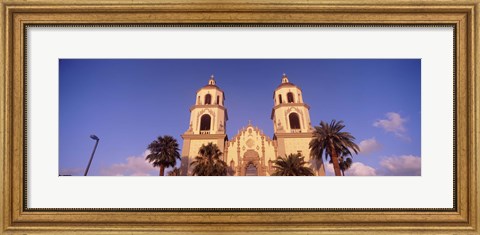 Framed Low Angle View of St. Augustine Cathedral, Tucson, Arizona Print