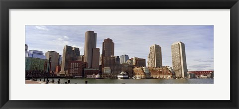 Framed City at the waterfront, Fan Pier, Boston, Suffolk County, Massachusetts, USA 2010 Print