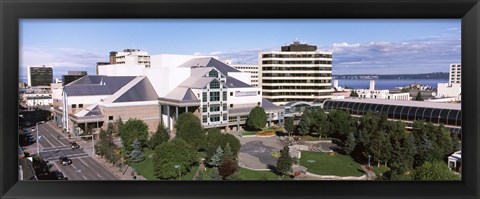 Framed Alaska Center for the Performing Arts, Anchorage, Alaska Print