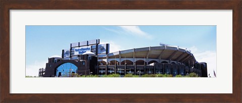 Framed Football stadium in a city, Bank of America Stadium, Charlotte, Mecklenburg County, North Carolina, USA Print