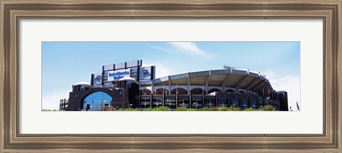 Framed Football stadium in a city, Bank of America Stadium, Charlotte, Mecklenburg County, North Carolina, USA Print