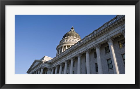 Framed Utah State Capitol Building, Salt Lake City, Utah Print