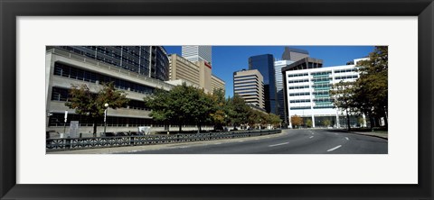 Framed Buildings in a city, Downtown Denver, Denver, Colorado, USA Print