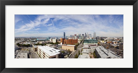 Framed Buildings in Downtown Los Angeles, Los Angeles County, California, USA 2011 Print