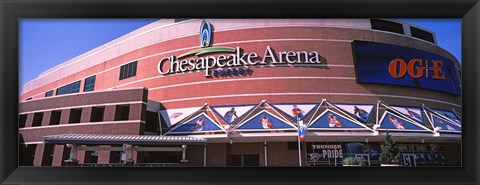 Framed Low angle view of a stadium, Chesapeake Energy Arena, Oklahoma City, Oklahoma, USA Print