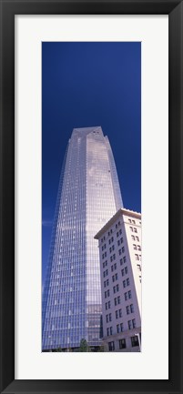 Framed Low angle view of the Devon Tower, Oklahoma City, Oklahoma Print