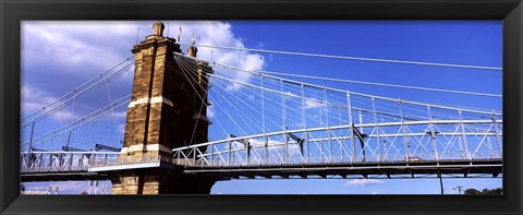 Framed Bridge across the Ohio River, Ohio Print